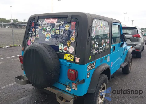 1995 Jeep Wrangler / Yj S/Rio Grande z USA, uszkodzony, nr VIN 1J4FY19P2SP204182